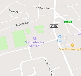 map for Scartho Medical Centre