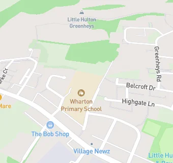 map for Wharton Primary School