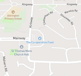 map for Mainway Cafe