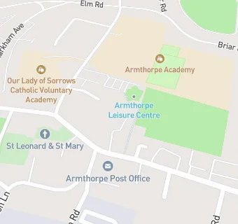 map for Armthorpe Social Club And Institute