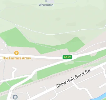 map for The Farrars Arms