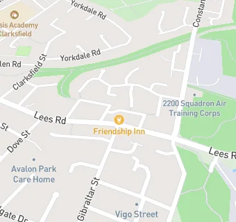 map for Friendship Inn