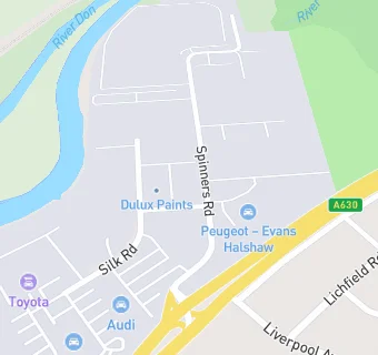 map for Parklands Sport and Social Club