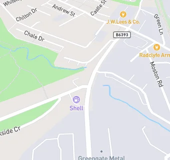 map for Greggs-Greengate