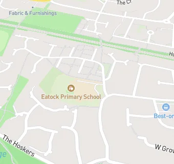 map for Eatock Primary School