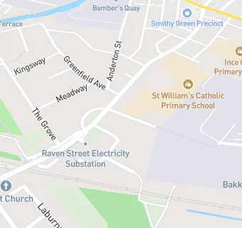 map for St Williams Social Club