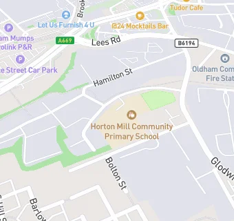 map for Horton Mill Community Primary School