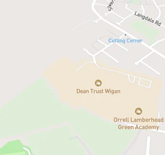 map for Dean Trust Wigan