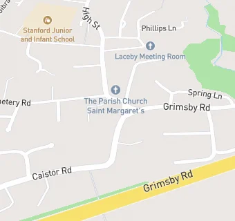 map for Laceby Village Pharmacy