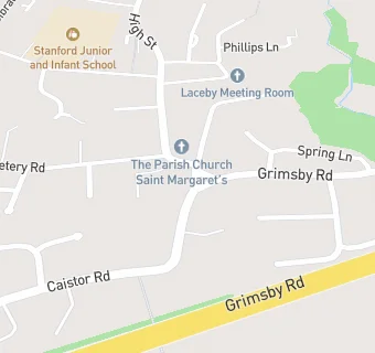 map for Laceby Village Pharmacy