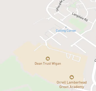 map for Lamberhead Green Infant School