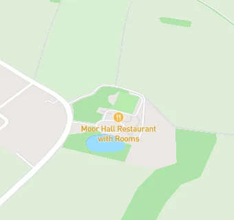 map for Moor Hall Restaurant