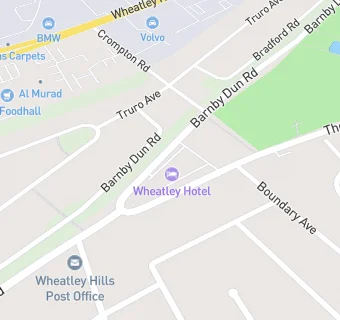 map for Wheatley Hotel