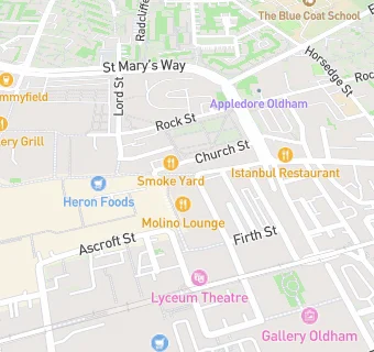 map for Nando's