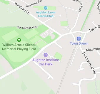 map for Aughton Dental Practice