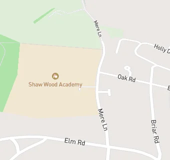 map for Shaw Wood Primary School