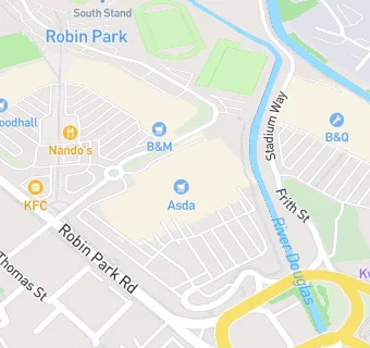 map for Greggs PLC (within Asda Stores)