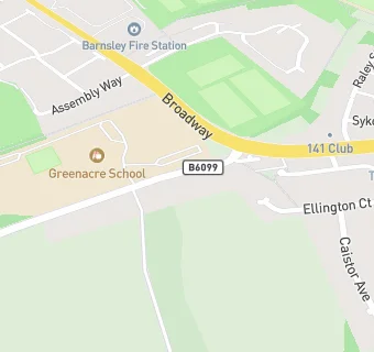 map for Greenacre School