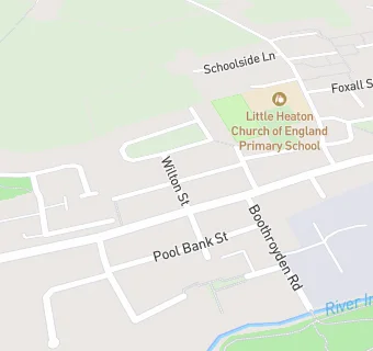 map for Little Heaton Residential Home