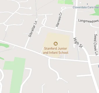 map for Stanford Junior and Infant School