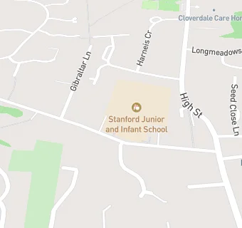 map for Chartwells at Stanford Junior & Infants School