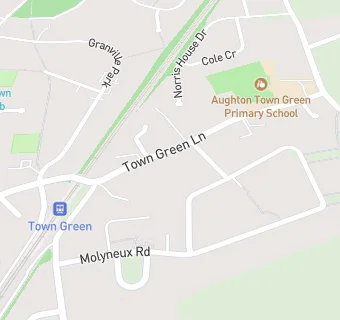 map for Aughton Surgery