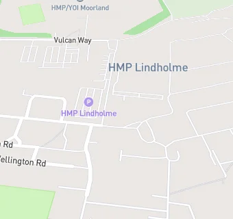 map for HMP Moorland - Novus