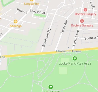 map for Locke Park Cafe