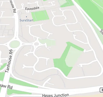 map for St Richard's RC High School