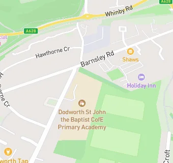 map for Dodworth St John the Baptist CofE Primary Academy