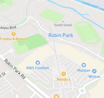 map for ROBIN PARK ARENA AND RUNNING TRACK