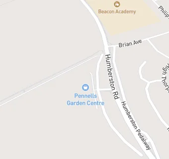 map for Pennells Garden Centre