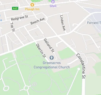 map for Greenacres Community Centre Community Fridge