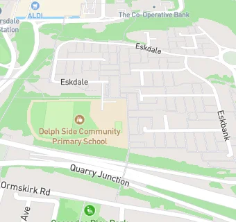 map for Delph Side Community Primary School