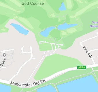 map for The Scratch Group @ North Manchester Golf Club