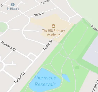 map for The Hill Junior School