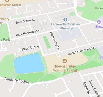 map for Queensbridge Primary School