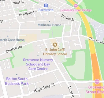 map for Grosvenor Nursery School and Day Care Centre