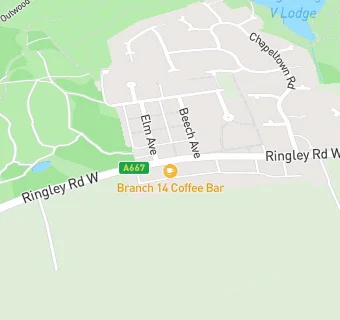 map for Branch 14 Coffee