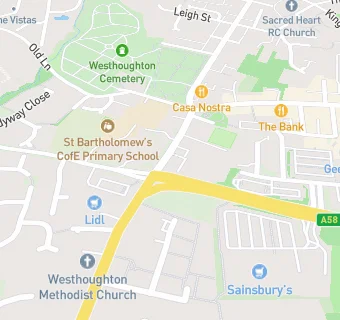 map for Sainsbury's