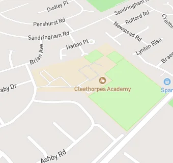 map for Cleethorpes Academy