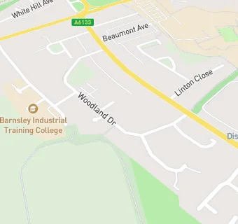 map for Woodland Drive Medical Centre