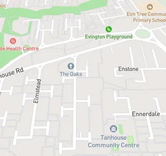 map for The Elmridge Arms