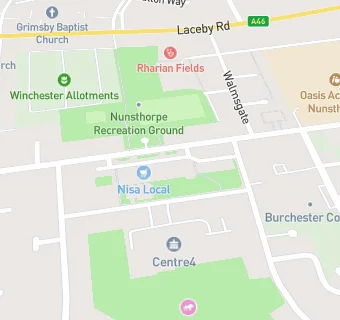 map for Nunsthorpe Tavern