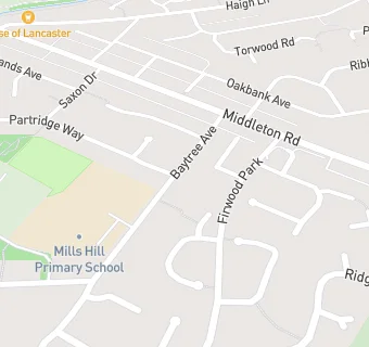 map for "Mills Hill Infant School",