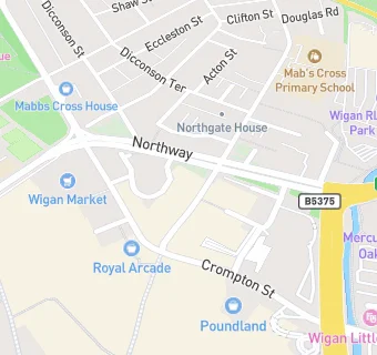 map for Poundstretcher