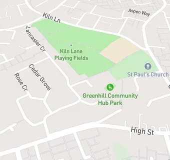 map for The Greenhill Community Centre