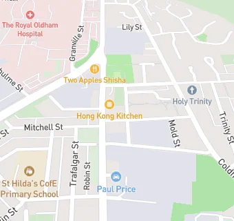 map for Holy Cross Junior School