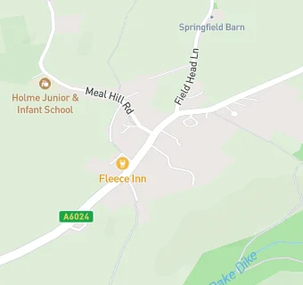 map for The Fleece Inn