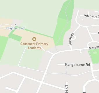 map for Gooseacre Primary Academy